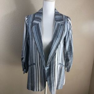 BOGO New Anthropologie DREW Linen Blazer